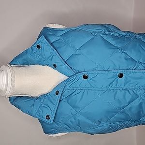LANDS' END ▪︎ BLUE PUFFER VEST ▪︎ SIZE S